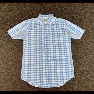 Seersucker Short Sleeve Button Down